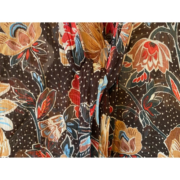 ✨Sold✨Sézane Lives Shirt in Honey Flowers Print - Picture 5 of 8